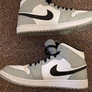 Air Jordan 1 Mid Light Smoke Grey (Size 13)